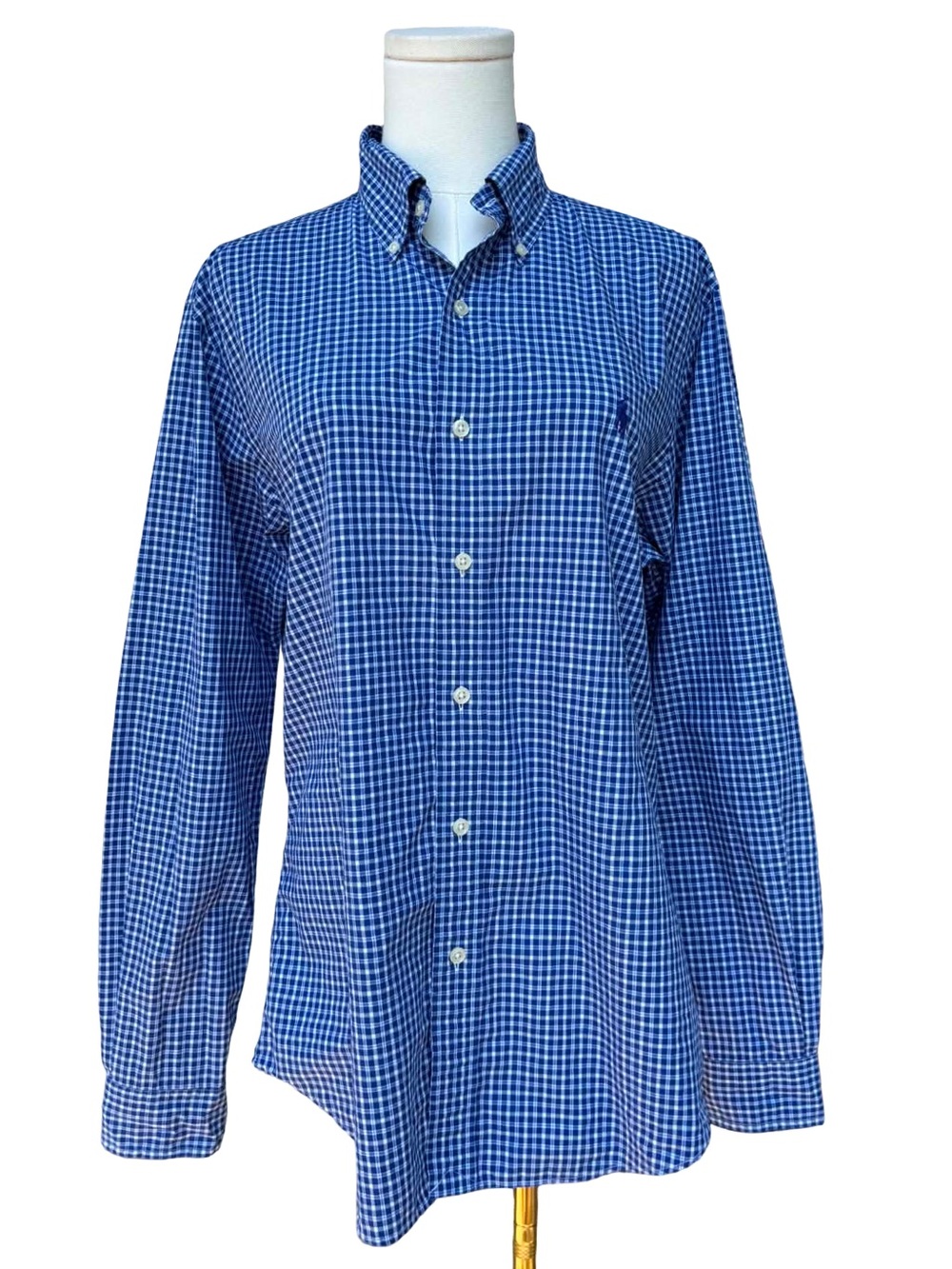 Ralph Lauren Slim Fit Gingham Button Down Shirt